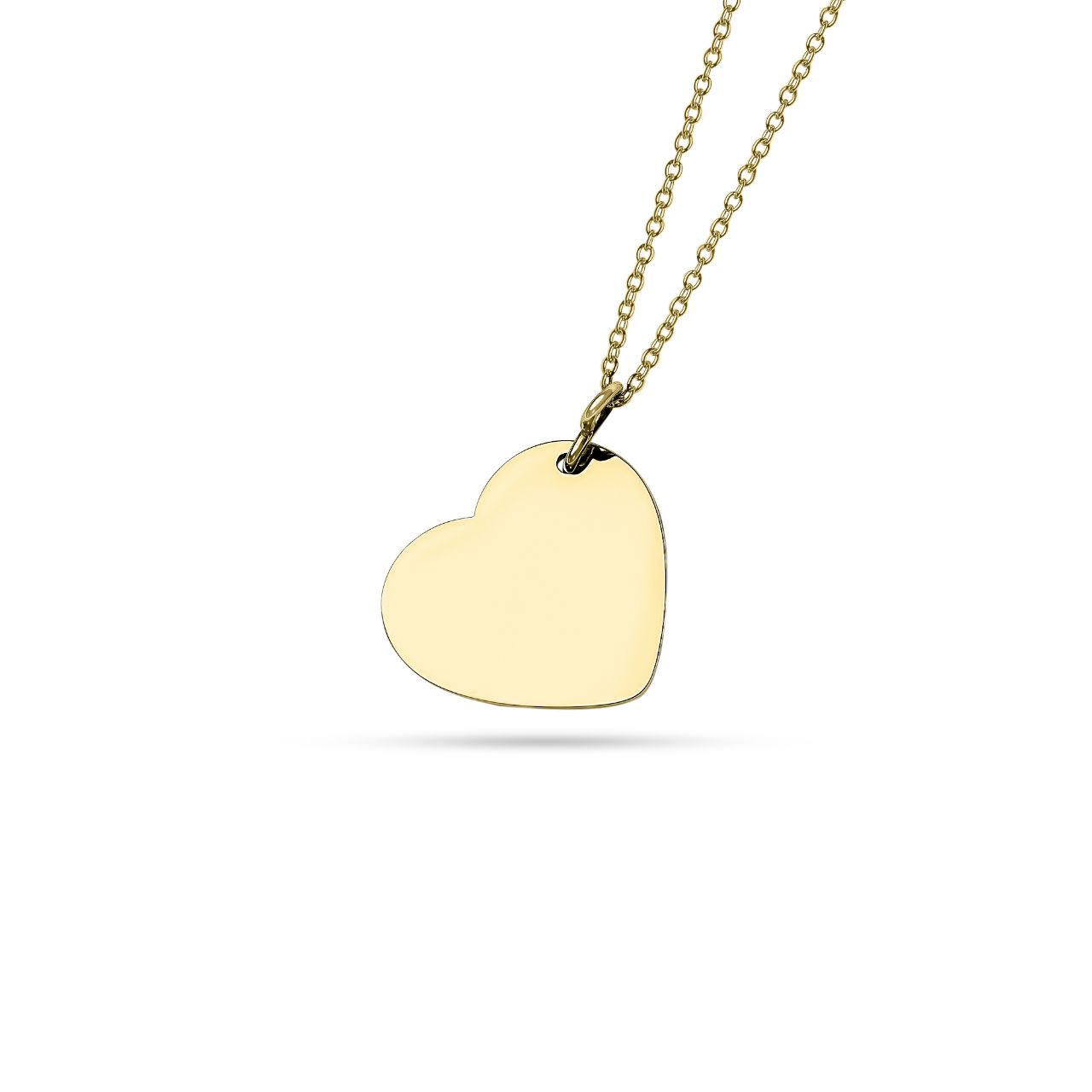 Solid Heart Medallion